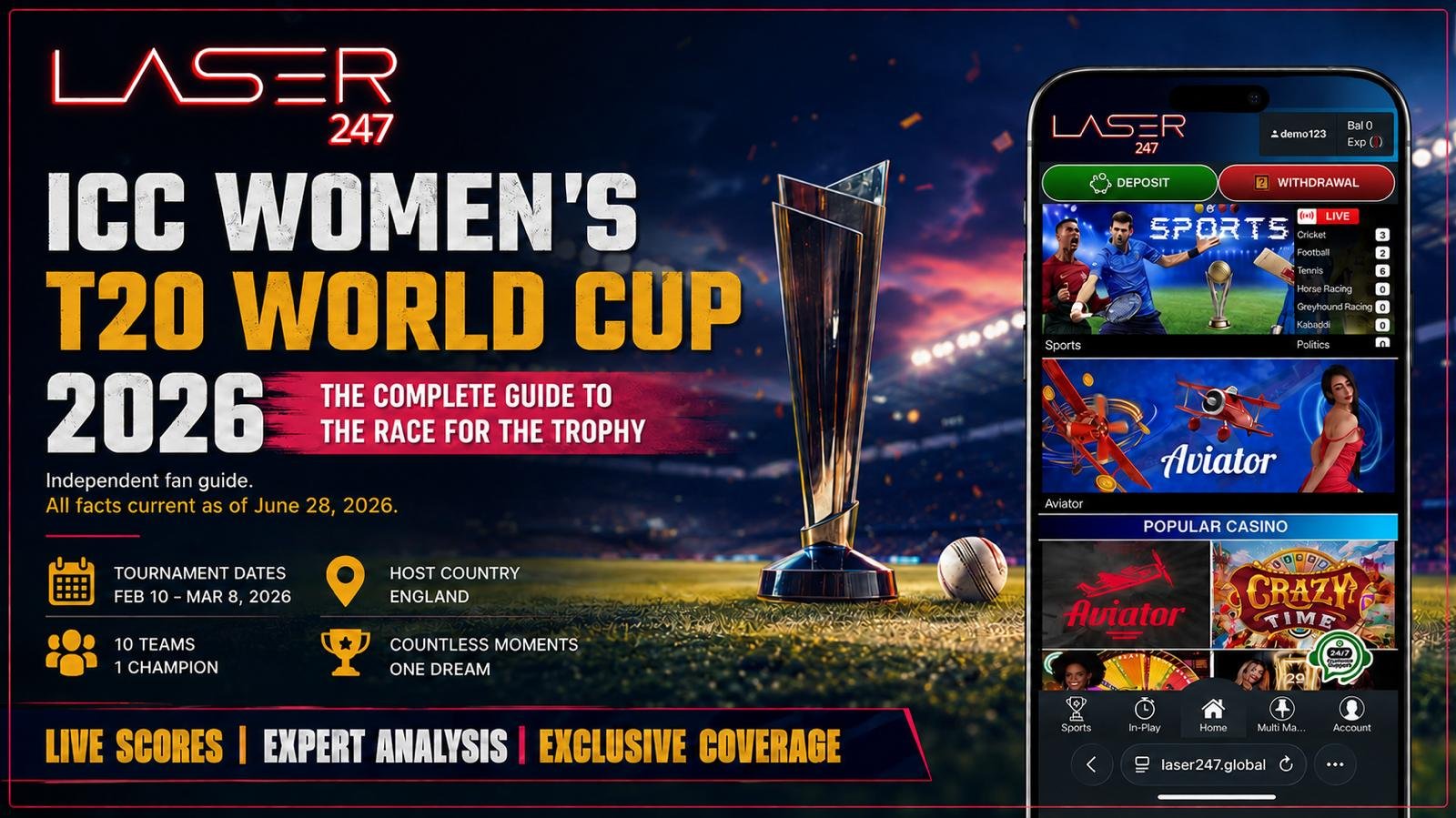 ICC Women’s T20 World Cup 2026: The Complete Guide to the Race for the Trophy